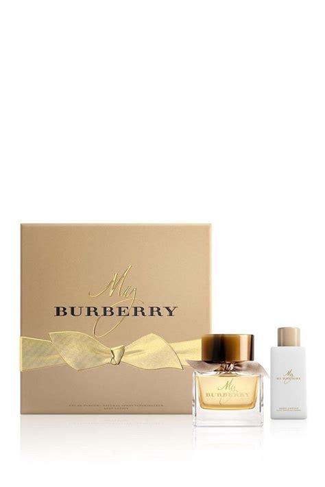 burberry sheer gift set|burberry 2 piece set women's.